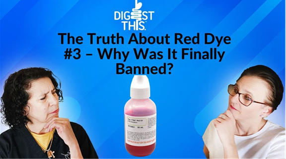 La FDA prohíbe el colorante rojo n.º 3: ¿Qué significa esto para su salud?
