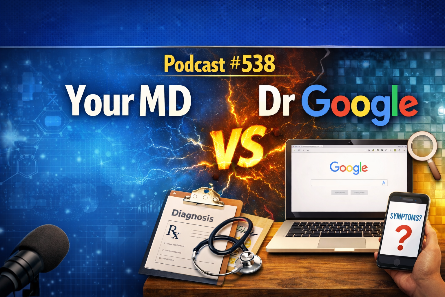 Podcast 538 Your MD vs Dr Google