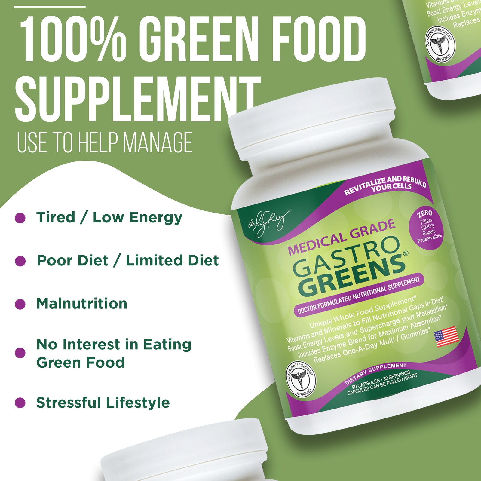 Dr. Liz Cruz® Gastro Greens®