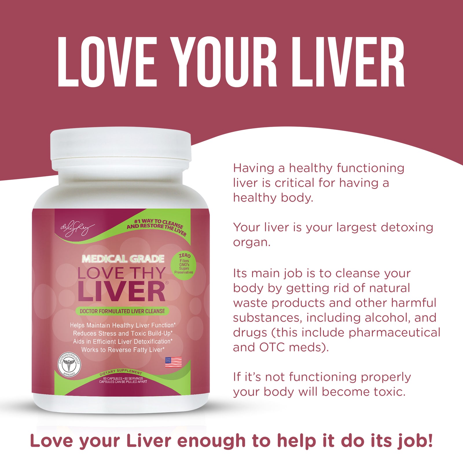 Dr. Liz Cruz® Love Thy Liver™