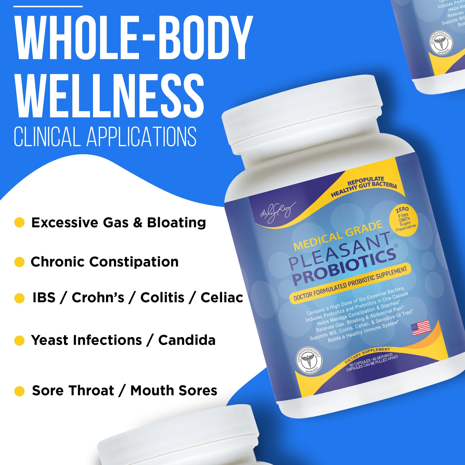 Dr. Liz Cruz® Pleasant Probiotics®