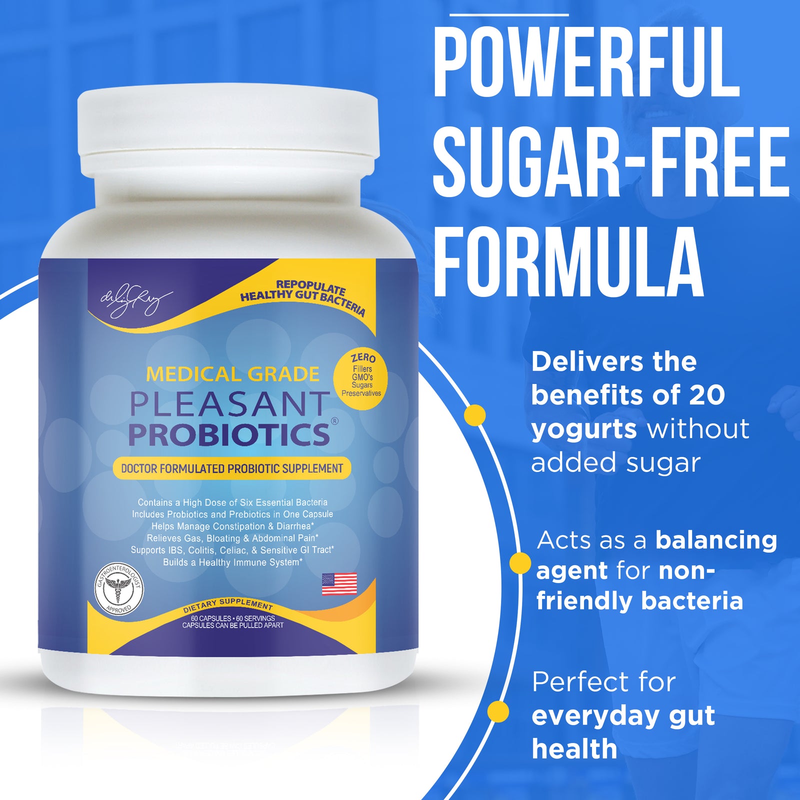 Dr. Liz Cruz® Pleasant Probiotics®